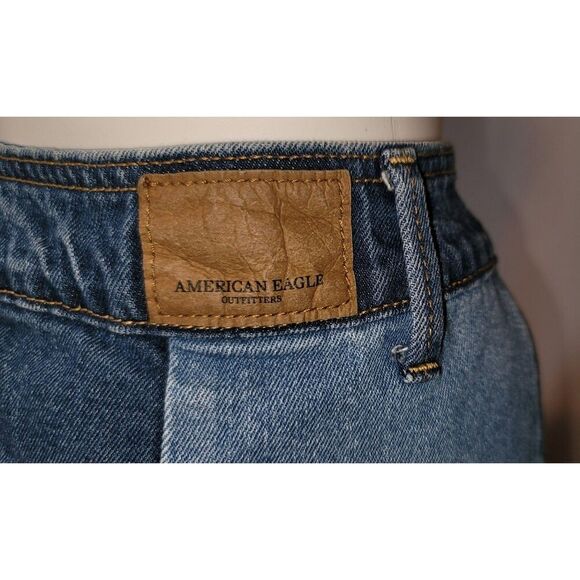 American Eagle Outfitters Hi-Rise Festival Mini Denim Skirt - Size 4 - Picture 7 of 12